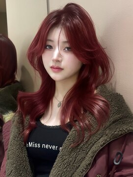 ロンドガーネット 池袋(Lond garnet) 暗めカラー/グランマッシュ/デザインカラー/レイヤーカット/池袋