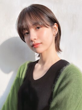 エテバイリリア(ete by LILIA.) ウルフ風レイヤー/レイヤーミディアム/ウルフ