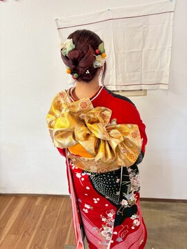 桜デコ プリム店(DECO) 祝☆成人式