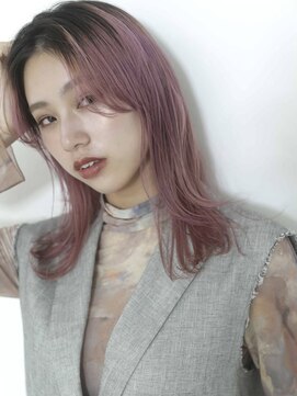 ヘアサロン ムク(HAIR SALON.MuKu) ピンクラベンダーカラー