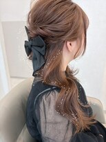 ジーナ 札幌(Zina)&nbsp;お嬢様風なハーフアップ