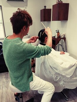 ヘアーサロン ルーマー(hair salon rumor)の写真/最初から最後まで一人が担当。長く通える、あなただけの特別な時間