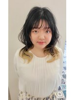 トウカ 南流山店(TOUKA)&nbsp;ひし形レイヤー&パーマ