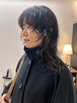 ルックアット(Look at) 【Look at】ラフパーマ クールショート前髪イメチェン