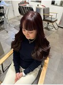 艶髪チェリーレッド