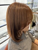 インス(ensue) ブリーチなしカラー◎ベージュマッシュレイヤー