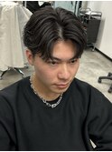 心斎橋メンズ/フェザーパーマ