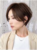 ショートヘア/分け目なし/イメチェン/30代40代50代60代/表参道