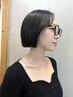 【山中指名限定】カット＋カラー＋うる艶トリートメント ￥7700