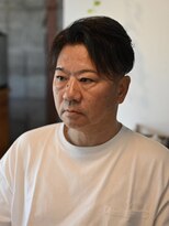 リム メンズヘア(LIM men's hair) 渋髪フェザーセンターパート【倉敷メンズカット/美容院/理容室】