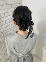 スイ(sui) 王道参列ヘアシニヨン♪
