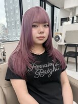 ソメルン 秋葉原&nbsp;秋葉原で叶えるラベンダーカラーのロングヘア