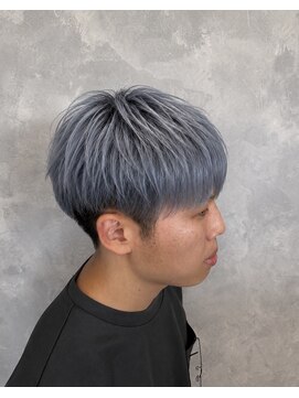 オールブルー(ALL BLue) 【長岡】ペールブルー×ナチュラルマッシュ