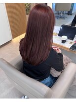 エレノア 渋谷公園通り店(Eleanor)&nbsp;【Eleanor 渋谷公園通り/中澤】赤み可愛い チェリーレッド　赤髪