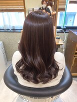 ヘアリゾート粋 トゥジュ 池袋東口店(tujuh) ロングレイヤー/透明感/チョコレートブラウン