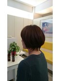ナチュラル ショート ボブ