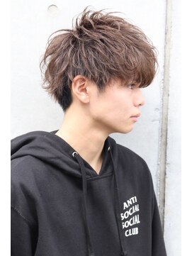 ゼスト 吉祥寺店(ZEST) men'sニュアンスパーマスペインカール韓国マッシュ　鈴木楓竜