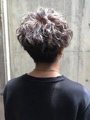 【FLAME 天文館】グレージュカラー×マッシュヘア