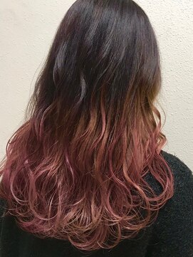 フロート 小阪店(float) コントラストグラデーション＿大人かわいい,結婚式,前下がり