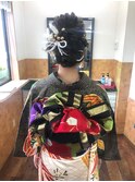 大人かわいいまとめ髪