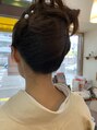 美容室 ラシュシュ(La chou chou) お子様とお祝いの日に上品なきちんとアップスタイルです。