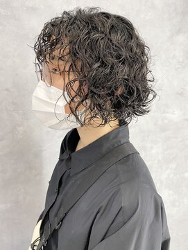 トハコ(&haco) ボブ×ハードスパイラルパーマ☆