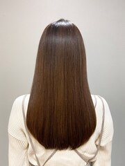 ロング/ミディアム/髪質改善/暗髪/カラー/透明感/うる艶
