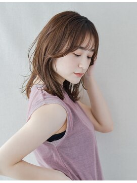 アトリエイトワ(atelier ittowa) 小顔/ボブルフ/黒髪/ネビージュ/ワンレン 968