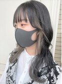 ベージュでフェイスフレーミング