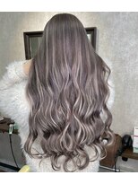 ルーゼン(LUXEN)&nbsp;【LUXEN】グレージュ×ハイライト