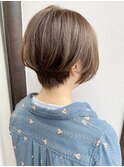 《knit銀座》大人可愛い20代30代40代ショートボブ丸み前下がり
