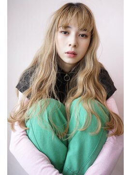 ロッジアート(Lodge art) blondcolor × wave