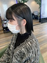 ヘアースパリゾート リアン 燕三条店(Lien)&nbsp;ホワイトシルバー_イヤリングカラー_