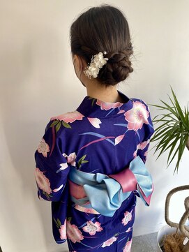 ロックワークオレンジ 西中島店(ROCK WORK ORANGE) 浴衣＆ヘアアレンジ