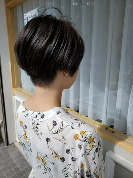 メルク(merc.) マニッシュショート☆ダークブルー【merc.松下】