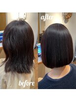 ループス 大倉山店(LOOPS) 髪質改善/ボブカット/艶カラー/水素トリートメント