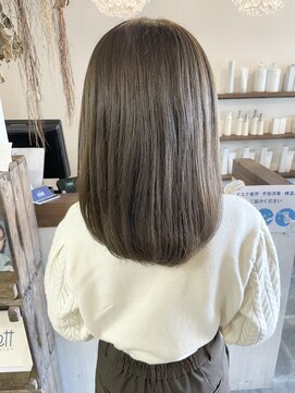 ヘアーサロン リベット(hair salon Libett) ブリーチなし・ショコラベージュホワイトグレージュ