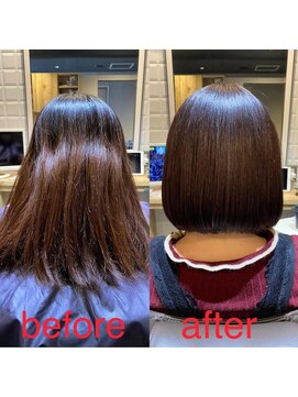 カミケンガレリア(kamiken. galleria) 潤いなめらか大人ボブ美髪さらツヤまとまる【カミケンガレリア】