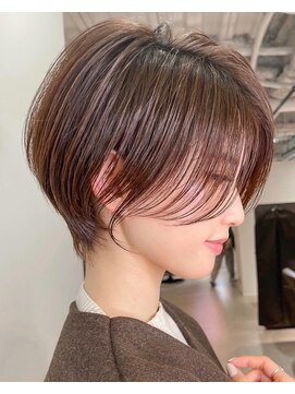 ハルキミナト ジャパン トウキョウ(HARUKI MINATO japan TOKYO) 10代20代30代/丸みショート/グレーベージュ/アッシュ/表参道