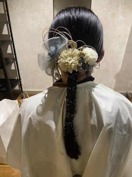 ネバーランド 平成店(NEVER LAND) 編みおろしヘアセット/お呼ばれヘアセット