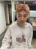 メンズハイトーンショート