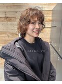 スパイラルパーマ×パーマ女子