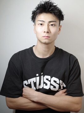 メンズエス 天満扇町(mens esu) ツーブロック/黒髪/爽やかスタイル