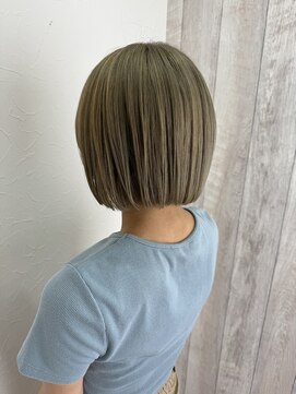 シエル 立川店(CIEL) 【CIEL×久光】ブロンドベージュボブ