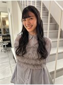 #ロングパーマ #ゆるパーマ