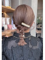 ロンド 表参道店(Lond)&nbsp;ミディアムでもできる編みおろし