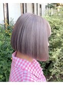 グレージュ/ベージュ/ダブルカラー/ショートボブ/豊橋/豊川/田原