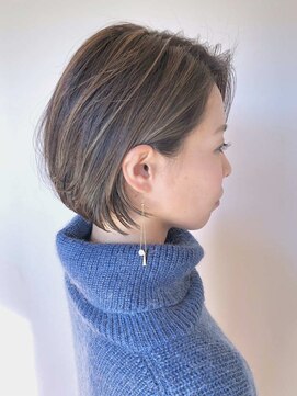 ノーブルスチュアート(NOBLE STUART) ハイライトで立体感UP！大人ショート