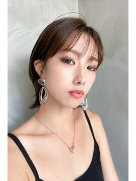 チャンドット(chan.) ≪chan.≫ショートヘアショコラアッシュ