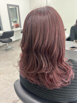 ガルボヘアー 桟橋店(garbo hair)&nbsp;ピンクブラウン　可愛い　トリートメント　インナーカラー
